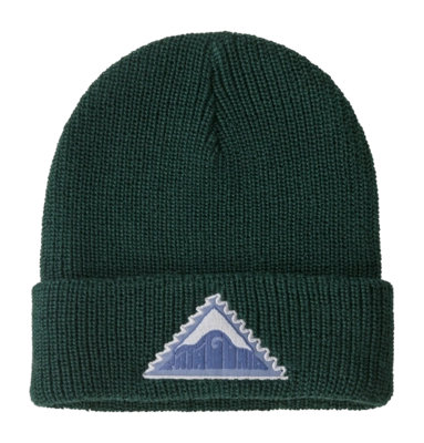 Muts Patagonia Kids Logo Beanie Driftways Patch: Cascade Green