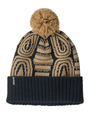 Muts Patagonia Unisex Powder Town Beanie Flow: Sunken Blue
