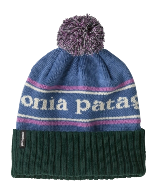 Muts Patagonia Unisex Powder Town Beanie Park Stripe: Barnacle Blue
