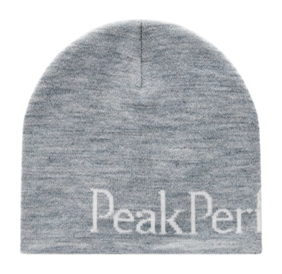 Muts Peak Performance Unisex PP Hat Med Grey Melange Offwhite