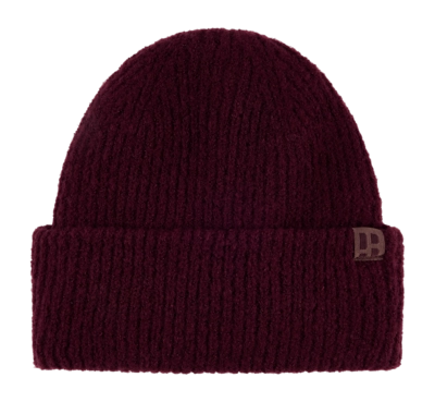 Muts Poederbaas Unisex Arctic Beanie Bordeaux