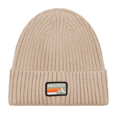 Muts Protest Men Prtworsley Beanie BambooBeige (59 CM) Normale fit