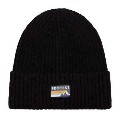 Muts Protest Men Prtworsley Beanie True Black (59 CM) Normale pasvorm