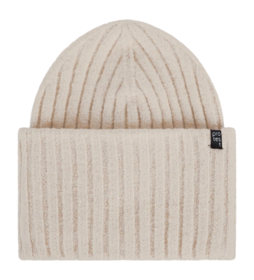 Muts Protest Women Prtreflex Kitoffwhite Beanie 57 CM Regular Fit