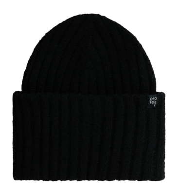 Muts Protest Women Prtreflex True Black Beanie (55 CM) Normale pasvorm