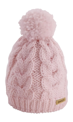 Muts Sinner Unisex Asir Beanie Pink Aansluitende pasvorm