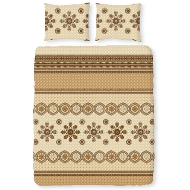 Dekbedovertrek Romanette Mystic Beige Katoen