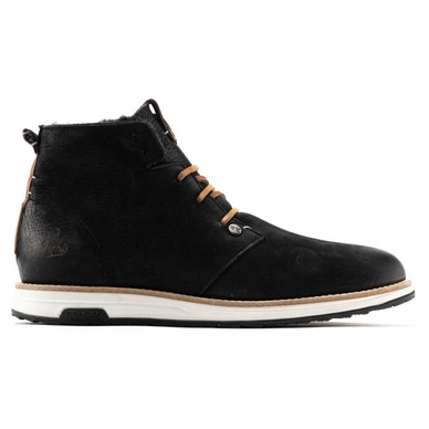 Rehab Men Nadir Nubuck Vintage Fur Black