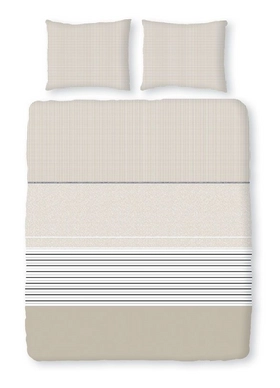 Dekbedovertrek Romanette Nautic Beige Katoen