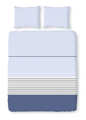 Dekbedovertrek Romanette Nautic Blauw Katoen