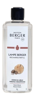 Navulling Maison Berger Lampe Berger 1L Cedre du Liban/Virginia Cedarwood