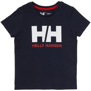 T-Shirt Helly Hansen Logo T-Shirt Navy Kinder