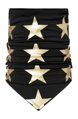 Nekwarmer Goldbergh Women Giulietta Black/Gold