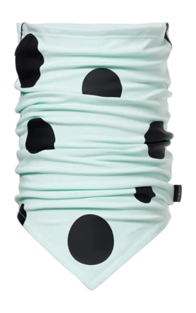 Nekwarmer Goldbergh Women Tama Dots Mint Powerstretch-interlock