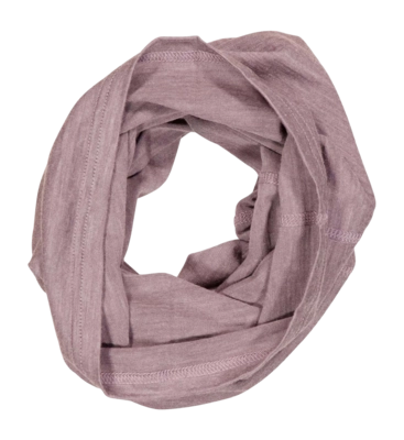 Nekwarmer Houdini Unisex Activist Neck Gaiter Foggy Purple Merinowol