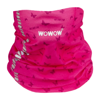 Nekwarmer WOWOW Kids Nutty Pink Reflectietechnologie