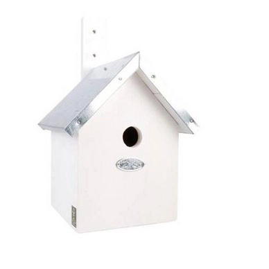 Nestkast Esschert Pimpelmees Hout Wit