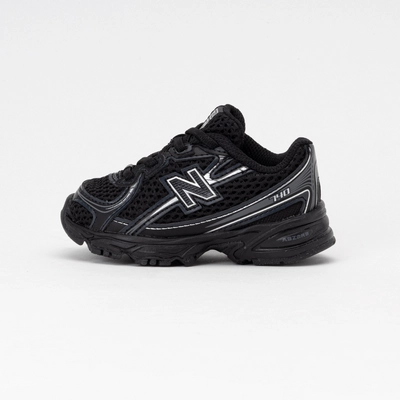 New Balance Infant IZ740BM Black/Silver Metalic