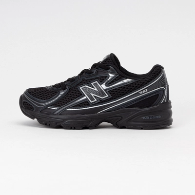 New Balance Kids PZ740BM Black/Silver Metalic