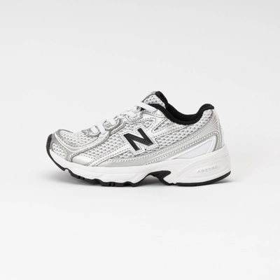 New Balance Kids PZ740NW Silver Metalic