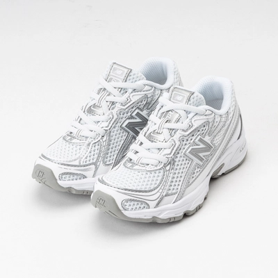 New Balance Kids PZ740WM White/Silver Metalic