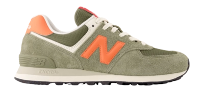 New Balance Unisex U574BGR Dark Olivine 25