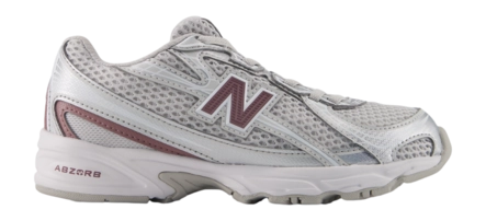 New Balance Kids P74099S Grey Matter / Pebble