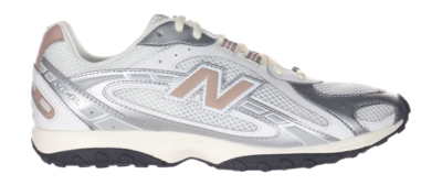 New Balance Unisex U204LSWA Silver Metallic/Flat Taupe