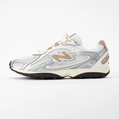 New Balance Unisex U204LSWA Silver Metallic/Flat Taupe