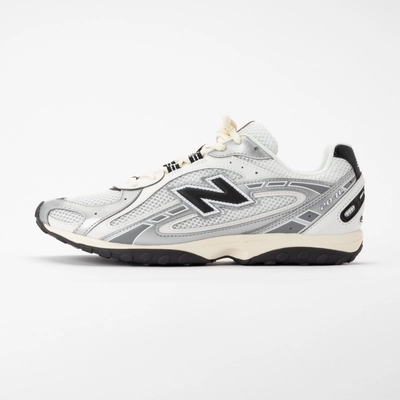 New Balance Unisex U204LSWD Silver Metallic/Black
