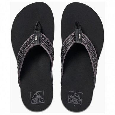 Slipper Reef Men Newport Woven Black