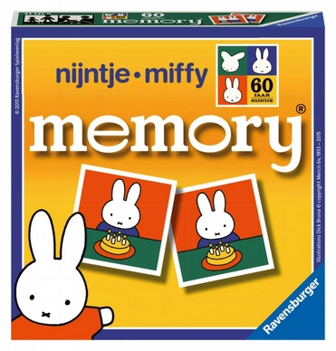 Kaartspel Ravensburger Memory Nijntje 60 Jaar