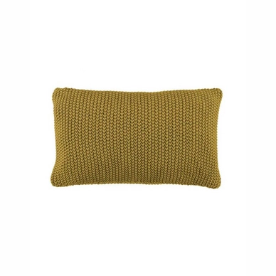 Sierkussen Marc O'Polo Nordic Knit Oil Yellow (30 x 60 cm)