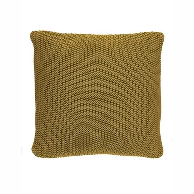 Sierkussen Marc O'Polo Nordic Knit Oil Yellow (50 x 50 cm)