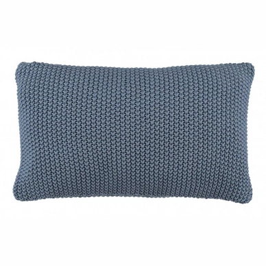 Coussin Décoratif Marc O'Polo Nordic Knit Rectangle Smoke Blue (30 x 60 cm)