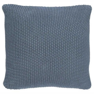 Coussin Décoratif Marc O'Polo Nordic Knit Square Smoke Blue (50 x 50 cm)