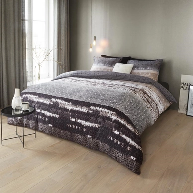 Beddinghouse Ivory Nottingham Sand Dekbedovertrek Satijn