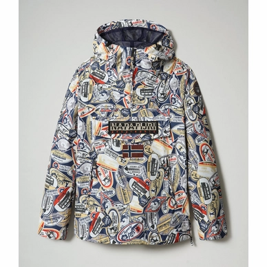 Jas Napapijri Men Rainforest Summer Print 2 Blue Ao