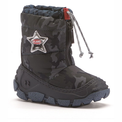 Snowboot Kids Happy Camouflage Olang