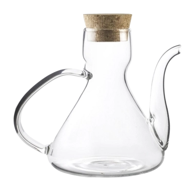 Oliera Ibili Oli D'oliva 250 ml, Vetro borosilicato, Con tappo