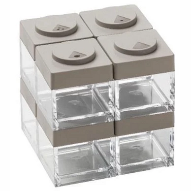 Kruidenpot Omada Brickstore Dove Grey (8-Delig)