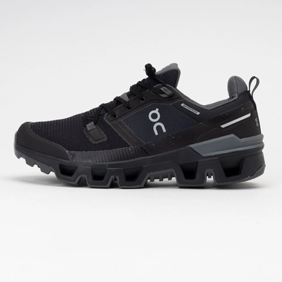 On Running Cloudwander Waterproof Black / Eclipse