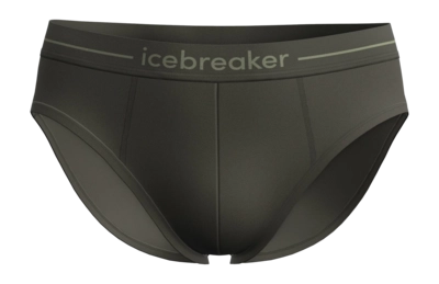 Onderbroek Icebreaker Men Anatomica Briefs Dark Loden Slim Fit