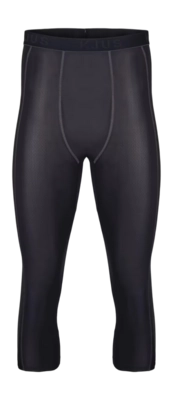 Ondergoed KJUS Men Atlas Baselayer 3/4 Tight Black Slim Fit