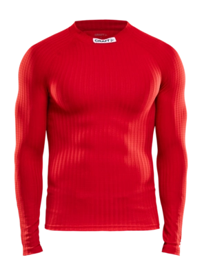 Ondershirt Craft Men Progress Baselayer CN LS Bright Red Strak