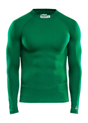 Ondershirt Craft Men Progress Baselayer CN LS Team Green Strak