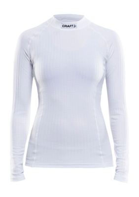 Ondershirt Craft Women Progress Baselayer CN LS White Strakke pasvorm