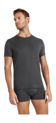 Ondershirt Falke Men Daily ClimaWool Dark Grey Heather