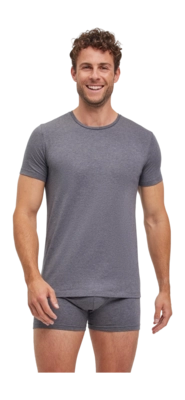 Ondershirt Falke Men Daily Comfort Dark Grey Heather (2-Pack)