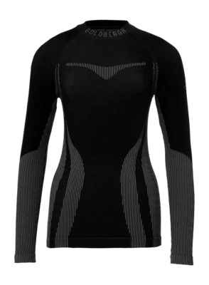 Ondershirt Goldbergh Women Slick Baselayer LS Black